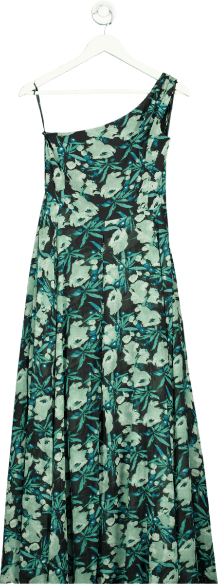 Religion Green Floral Maxi Dress UK XS - Reliked
