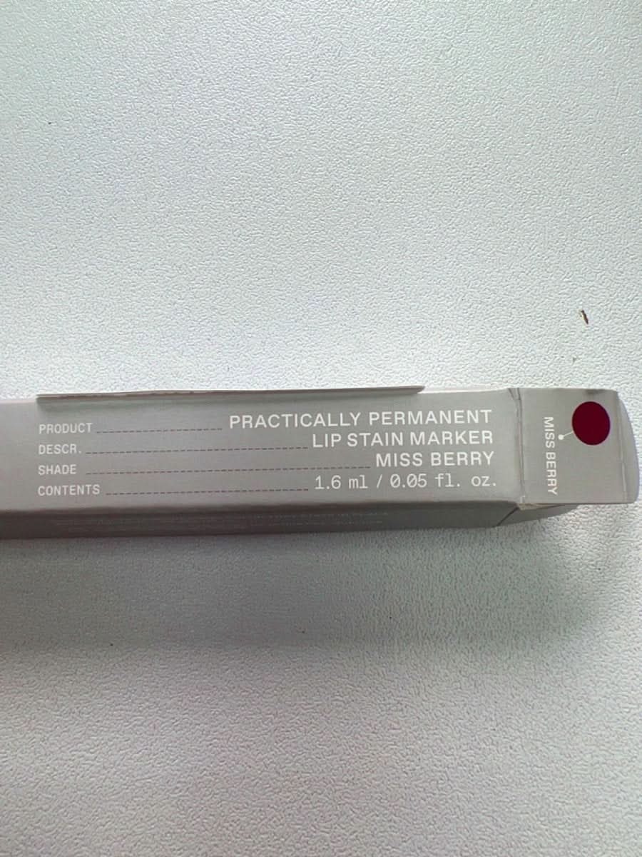 Rembeauty Practically Permanent Lip Stain Marker Miss Berry 1.6ml - Reliked