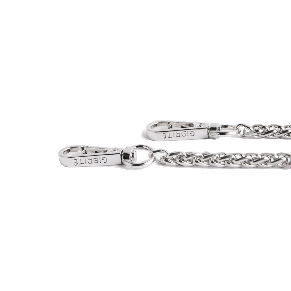 Giarite Metallic Rio - Silver Crystal Embellished Bag