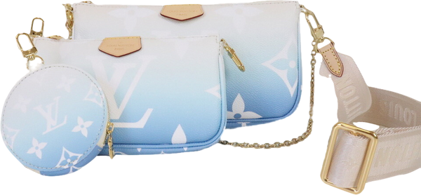 Louis Vuitton Multi Pochette Pool Ombre Blue, New in Box WA001