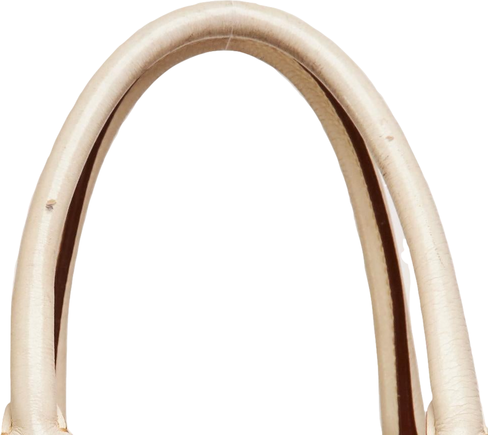 Marc Jacobs Cream Leather 2 Pocket Top Handles Venetia Handbag