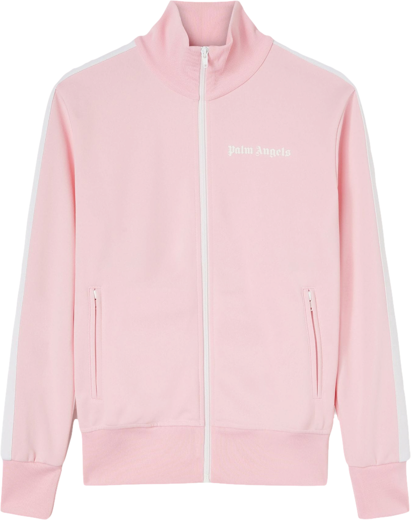 PINK TRACK JACKET in pink - Palm Angels® Official