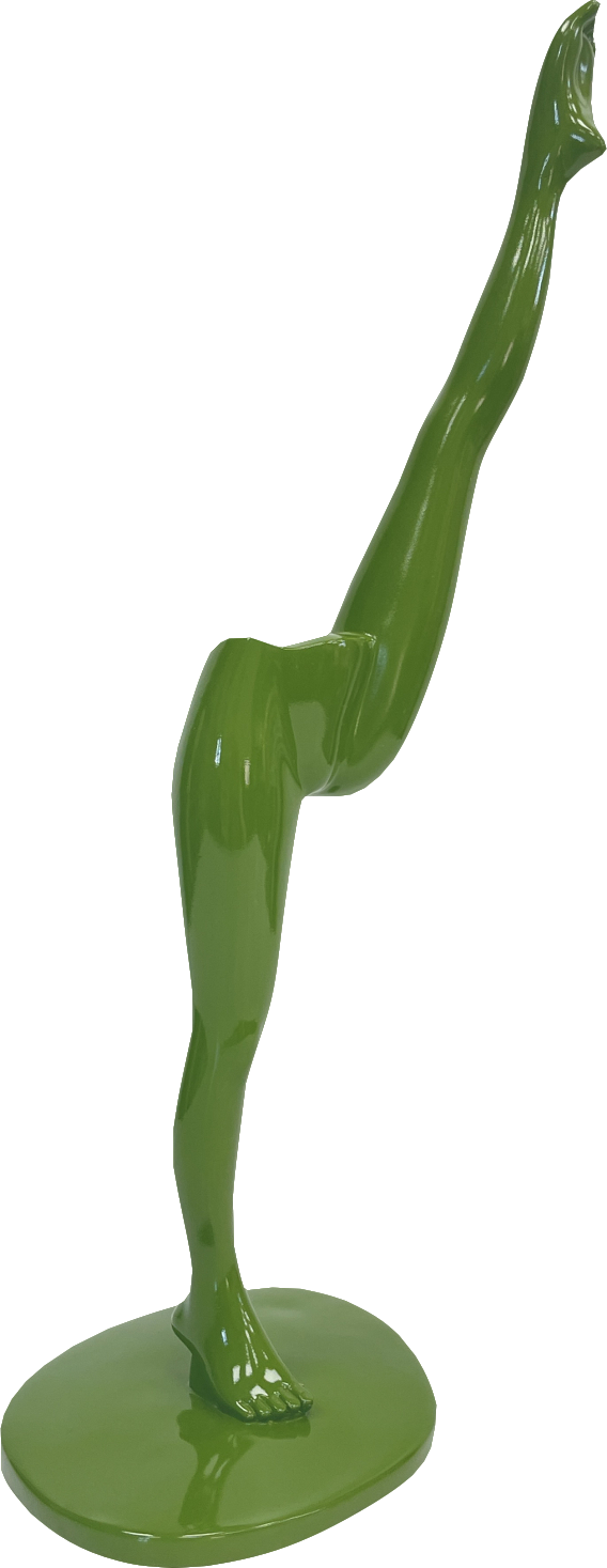 Anissa Kermiche Green Can Resin Candlestick One Size