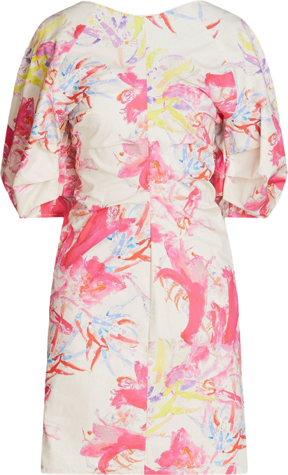 Remain Birger Christensen Multicoloured Amilia Ruched Mini Dress BNWT UK 10