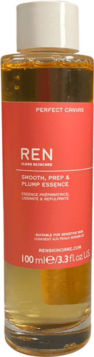 REN Perfect Canvas Smooth, Prep & Plump Essence 100ml - Reliked