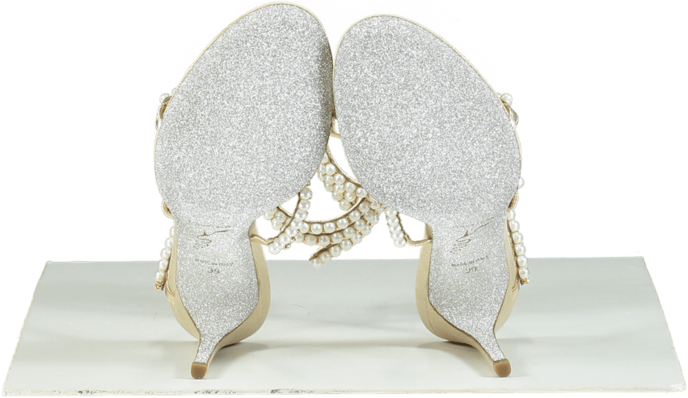 René Caovilla Cleo Pearl - Embellished Sandals UK 6 EU 39 👠 - Reliked
