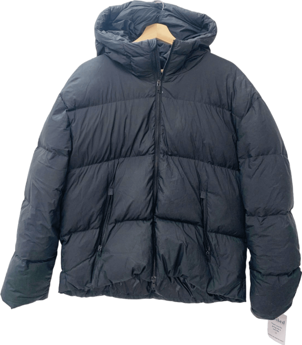 Represent Black Puffer Jacket M - Reliked