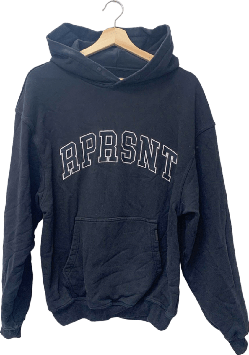 Represent Black RPRSRNT Hoodie UK S - Reliked