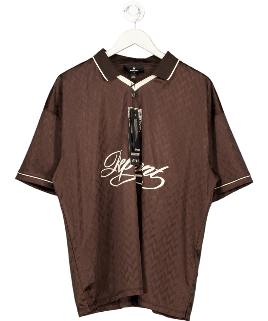 Represent Brown Three Dogs Jersey UK M - Reliked