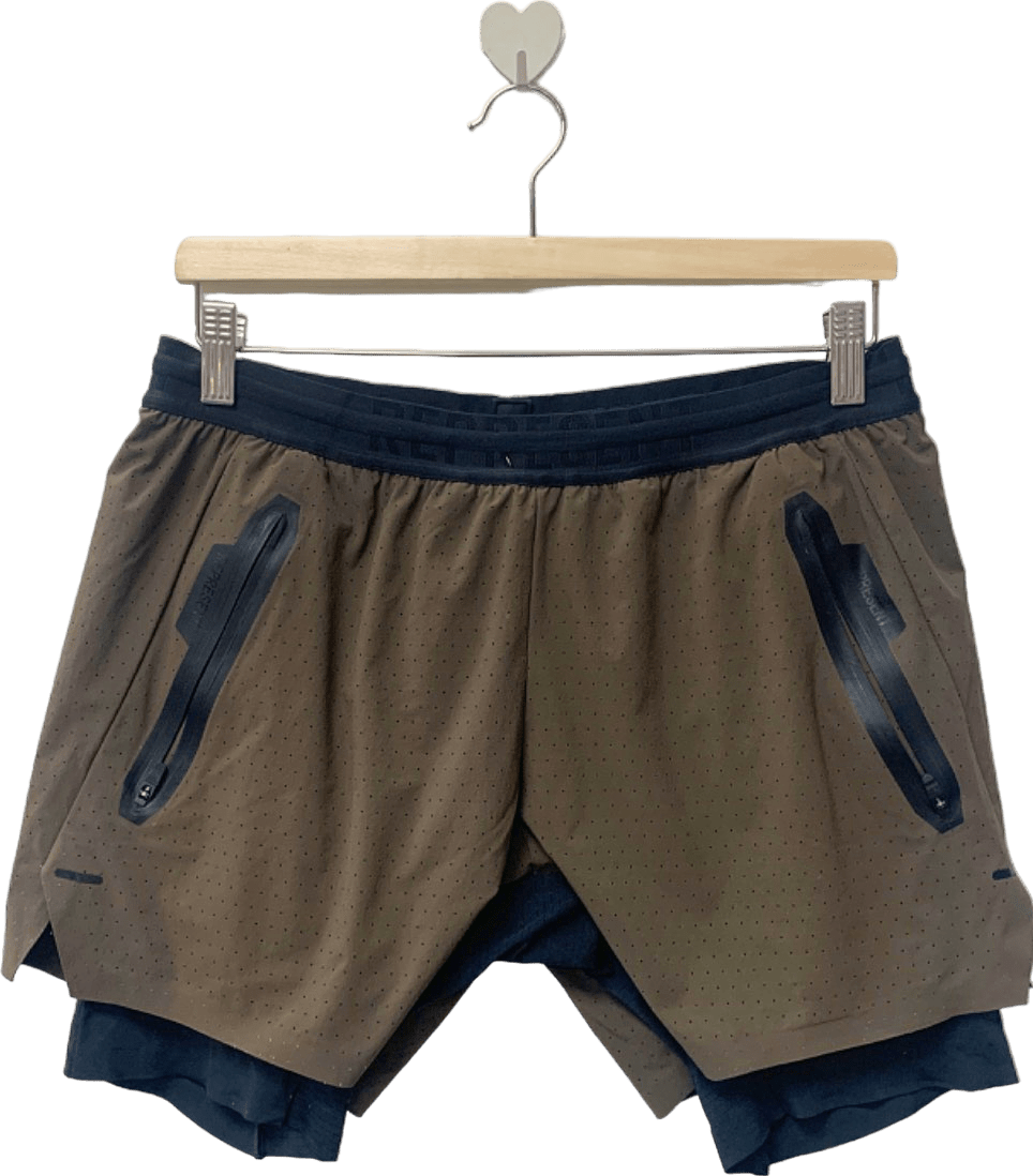 Represent Brown Training Shorts Size M - Reliked