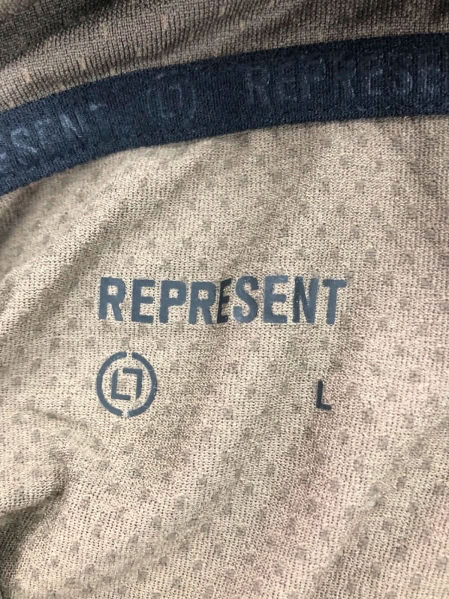 Represent Grey Technical 1/4 Zip Top UK L - Reliked