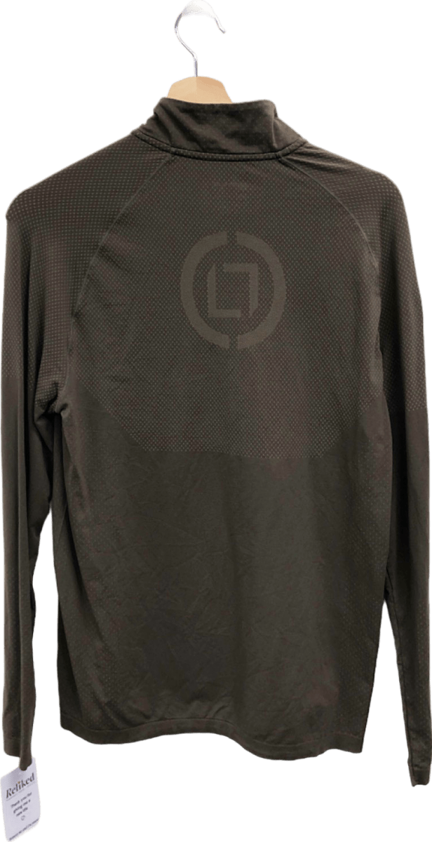 Represent Grey Technical 1/4 Zip Top UK L - Reliked