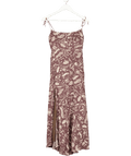 Reve The Label Brown Nell Dress - Paisley Print UK XS - Reliked