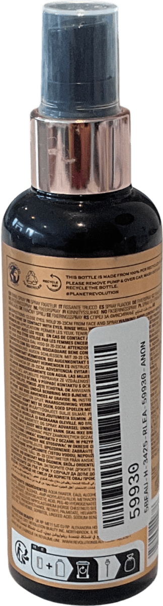 Revolution Hyaluronic Fixing Spray 100ml - Reliked