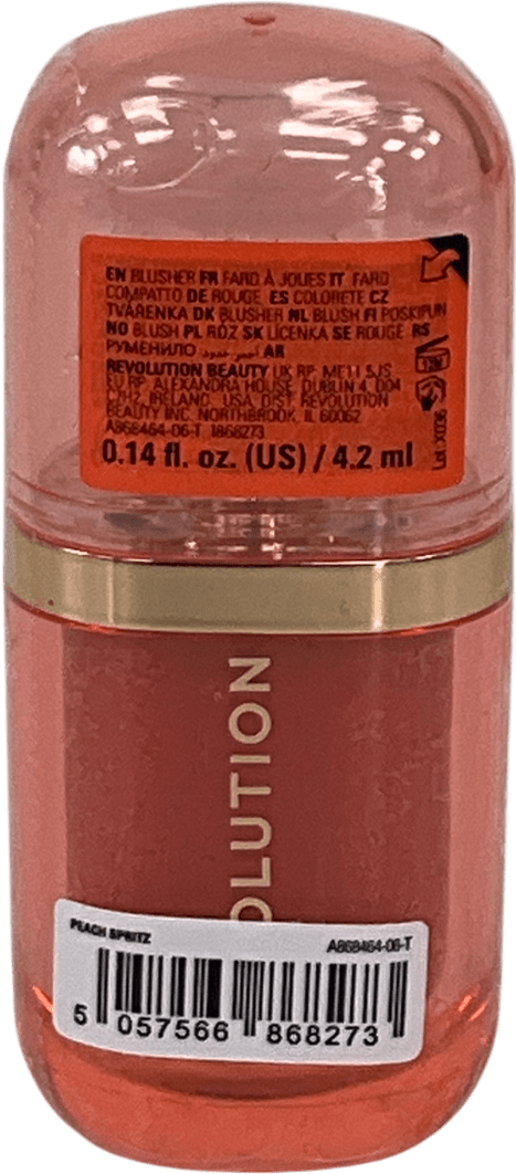 Revolution Superdewy Liquid Blush Burst Peach Spritz 4.2ml - Reliked