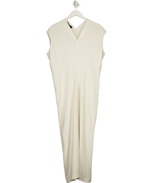 Rich Radi Q's Cream Maxi Dress UK S