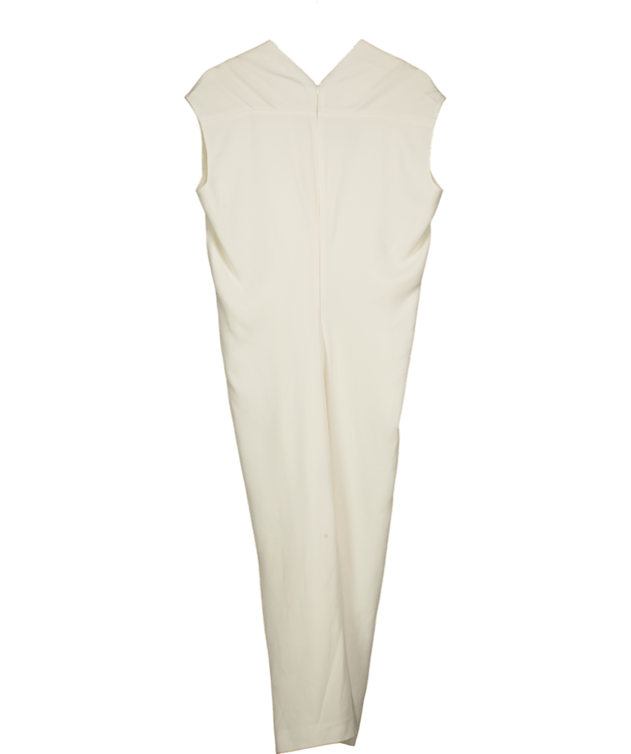 Rich Radi Q's Cream Maxi Dress UK S - Reliked
