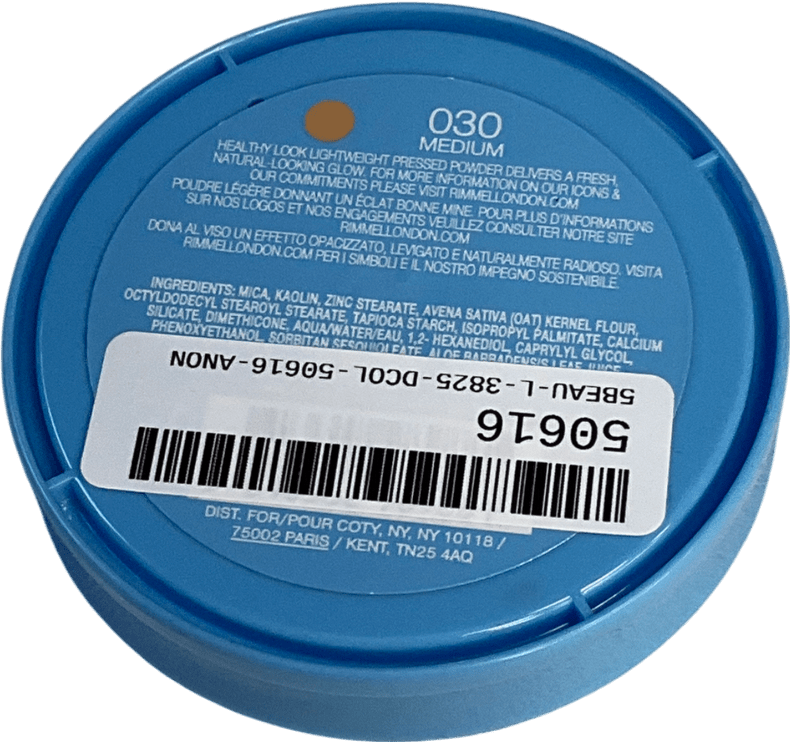 Rimmel Kind & Free Pressed Powder Translucent 030 One size - Reliked