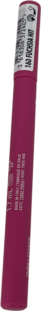 Rimmel Lip Ink Pen Lip Stain Urban Stain 160 1.7ml - Reliked