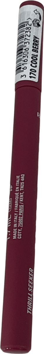 Rimmel Lip Ink Pen Lip Stain Urban Stain 170 1.7ml - Reliked