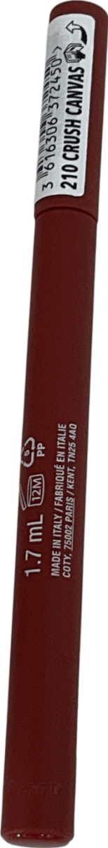 Rimmel Lip Ink Pen Lip Stain Urban Stain 210 1.7ml - Reliked