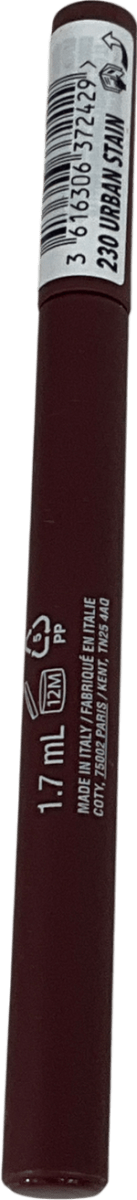 Rimmel Lip Ink Pen Lip Stain Urban Stain 230 1.7ml - Reliked