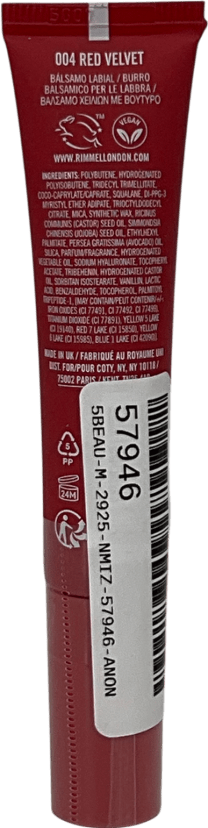 Rimmel Oh My Gloss! Butter Me Up Lip Balm 004 15 ml - Reliked