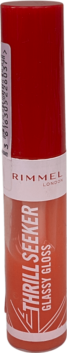Rimmel Thrill Seeker Glassy Gloss Hydrating Lip Gloss With Hyaluronic Acid 250 10ml - Reliked