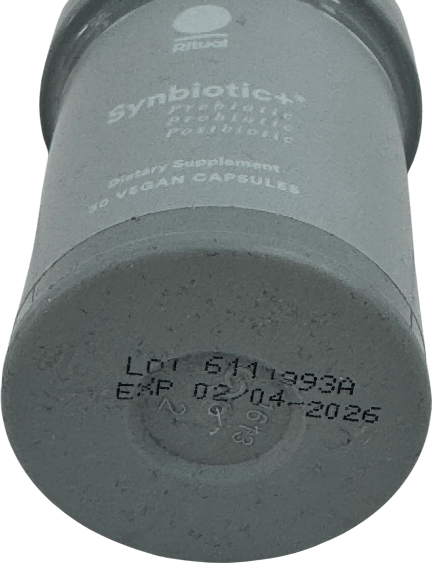 Ritual Synbiotic+ 3 - in - 1 Probiotic, Prebiotic & Postbiotic Formula 30 Capsule 30 capsules - Reliked