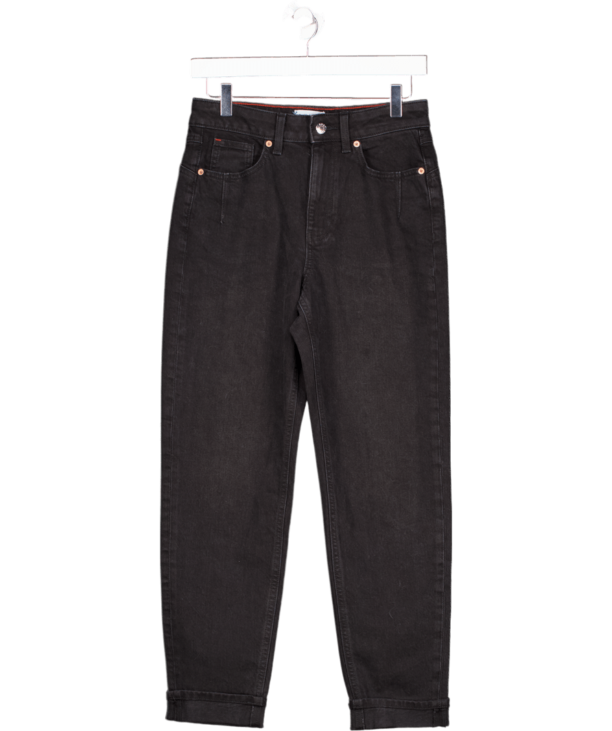 River Island Black Denim Mom Sculpt Jeans UK 6 - Reliked