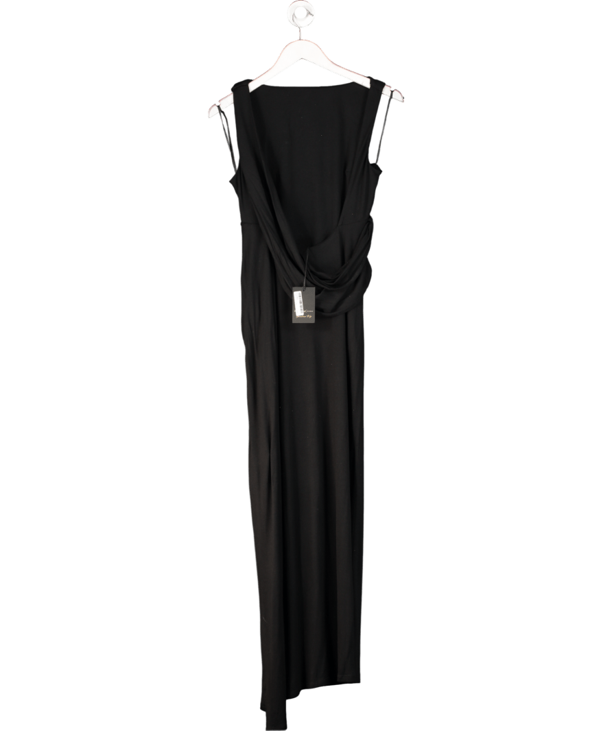 River Island Black Knot Maxi Dress UK 8 - Reliked