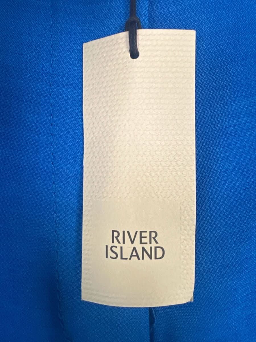 River Island Blue Tailored Trousers UK 10 - Reliked
