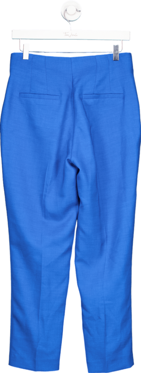 River Island Blue Tailored Trousers UK 10 - Reliked
