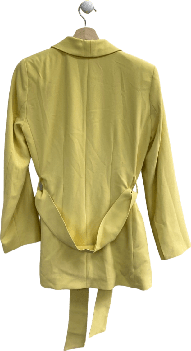 River Island Yellow Light Blazer UK 6 - Reliked
