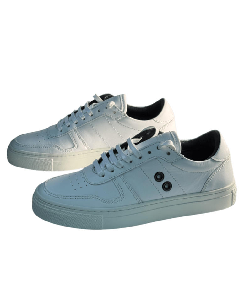 Ron Dorff White Whie Leather Urban Tennis Trainers UK 3 EU 36 👠 - Reliked