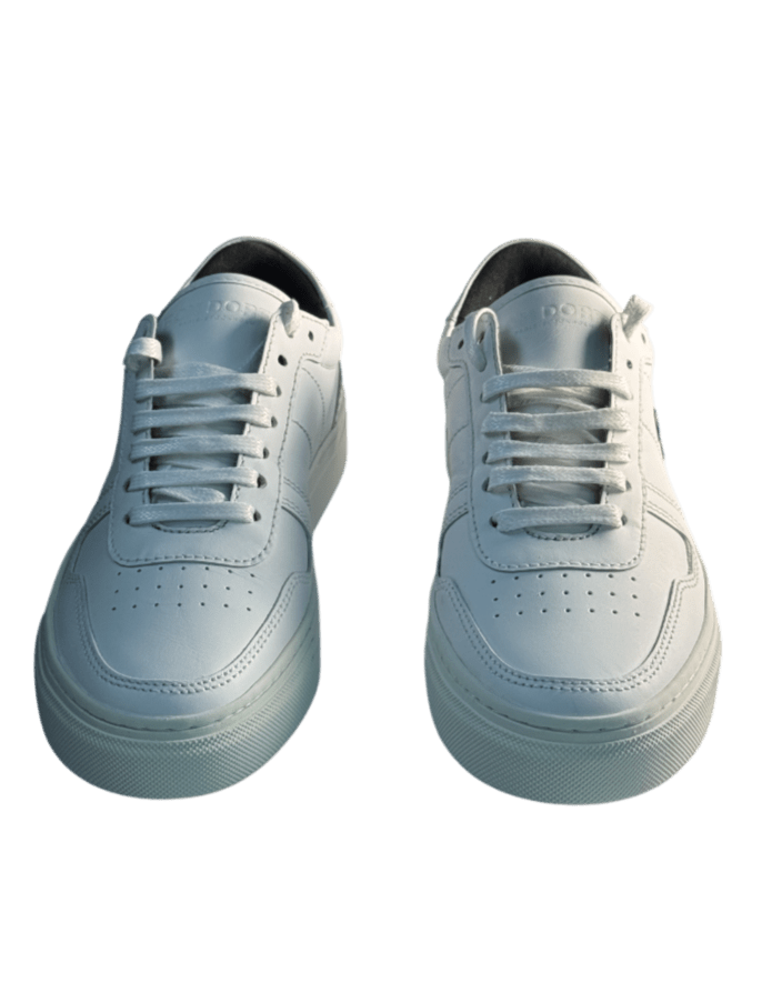 Ron Dorff White Whie Leather Urban Tennis Trainers UK 3 EU 36 👠 - Reliked