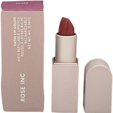 ROSE INC Satin Lip Color Rich Refillable Lipstick Poised 4g - Reliked