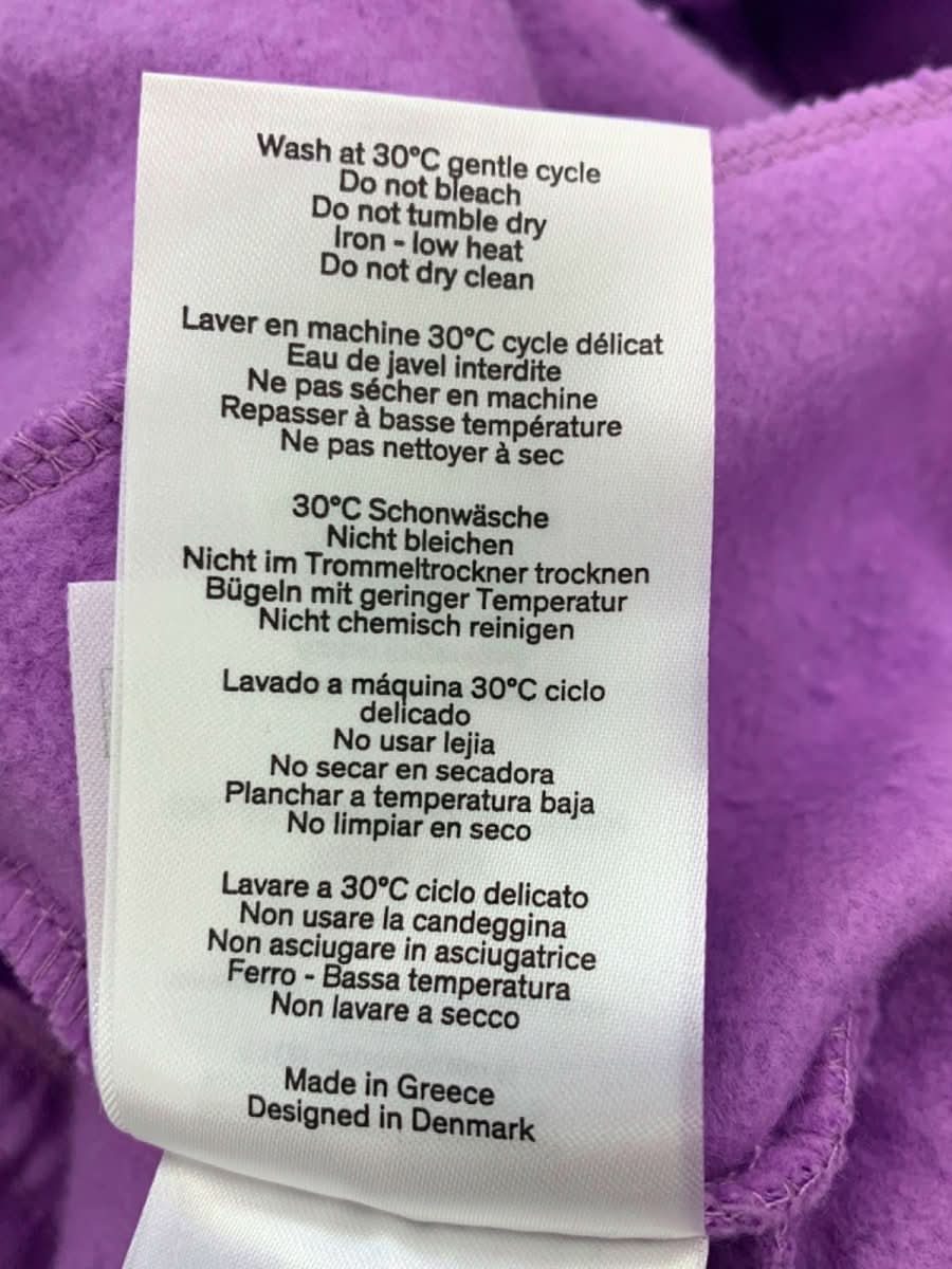 Rotate Fairy Wren Purple Organic Cotton Shorts UK M - Reliked