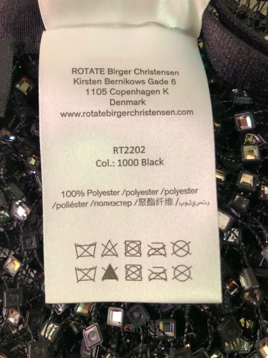 Rotate Grey Crystal - embellished Mesh Dress UK 6 - Reliked