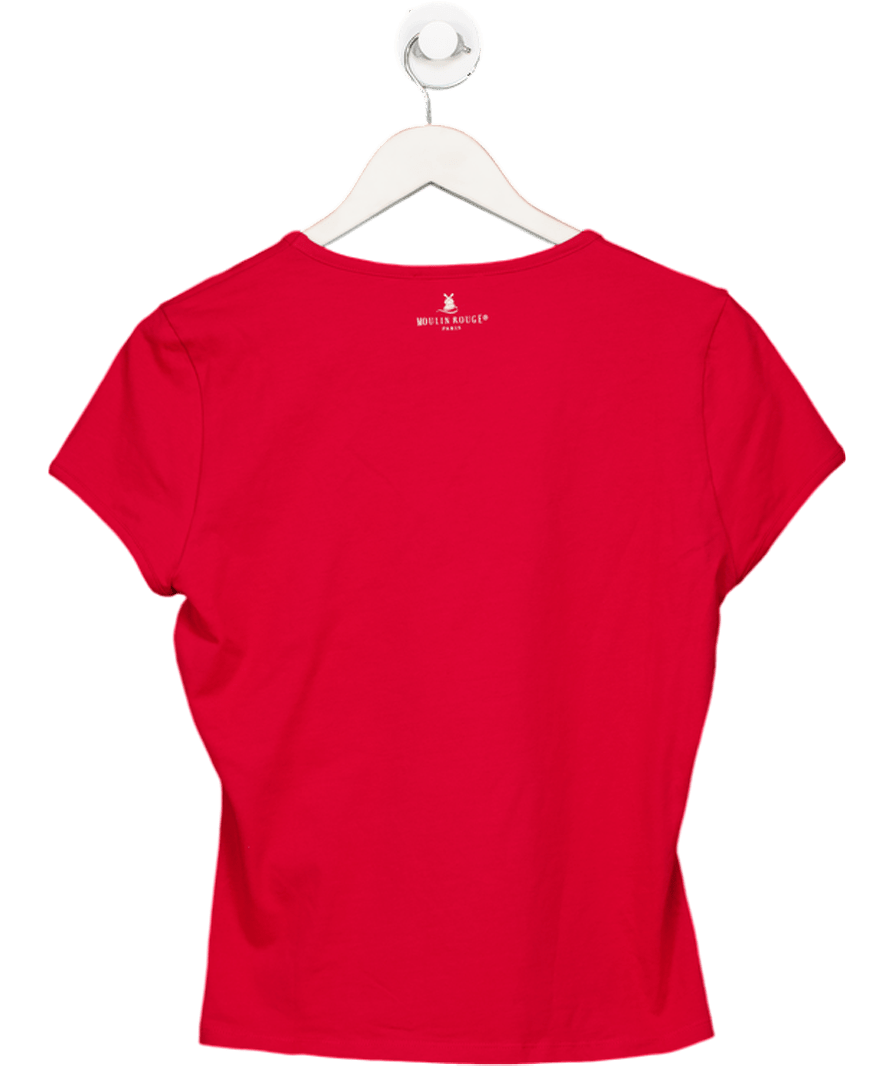 Rouje Paris Red Moulin Rouje T-shirt Fr42 UK 14 - Reliked
