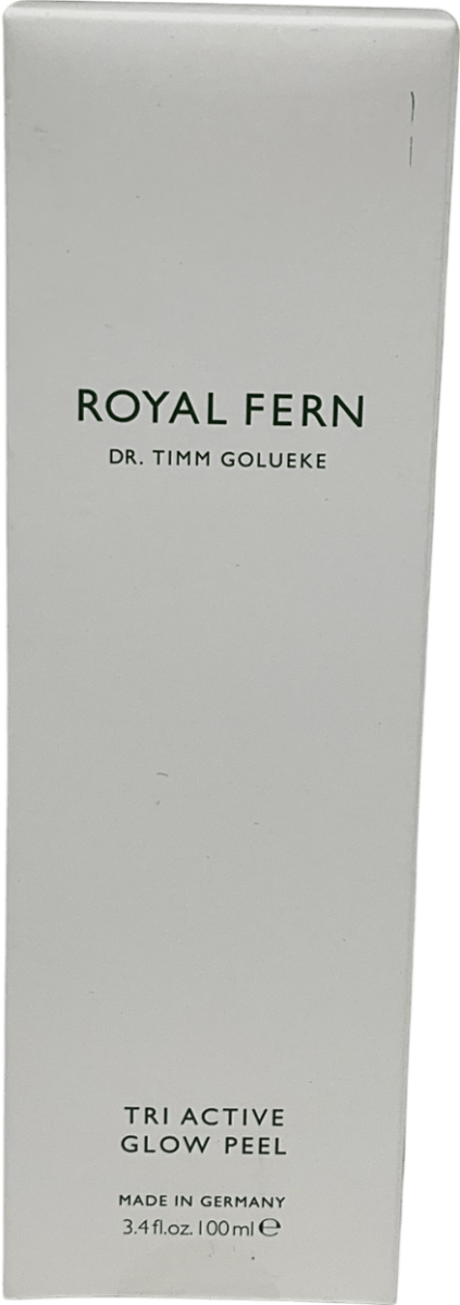 royal fern Tri Active Glow Peel Skin Refining Face Peel 100ml - Reliked