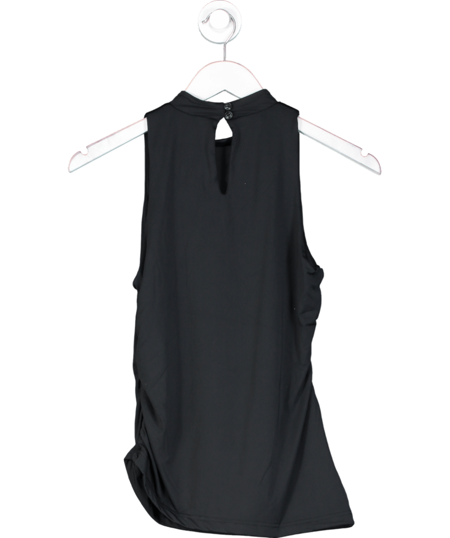 Runaway The Label Black Adley High Neck Top UK M - Reliked