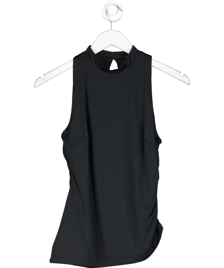 Runaway The Label Black Adley High Neck Top UK M - Reliked