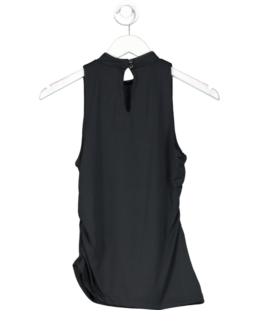 Runaway The Label Black Adley High Neck Top UK M - Reliked