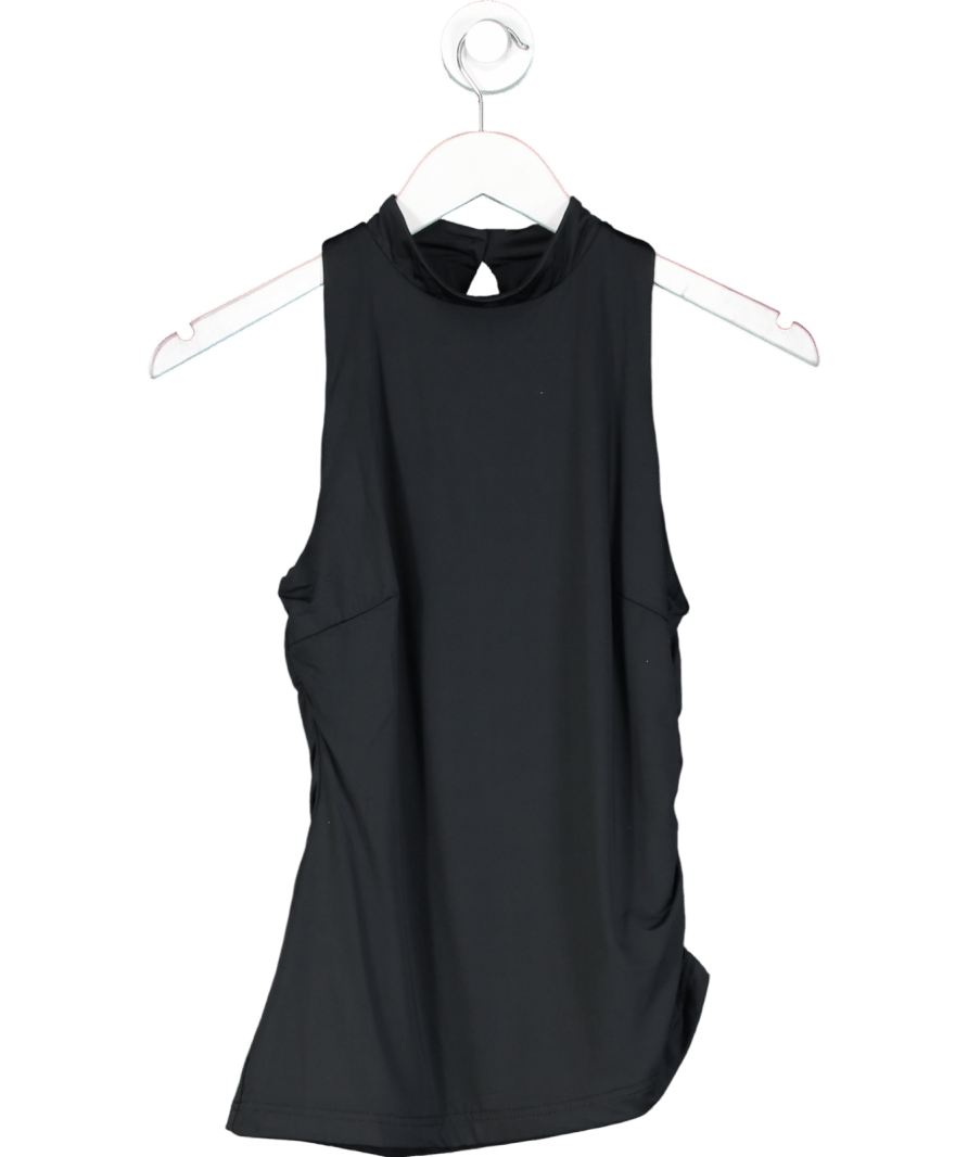 Runaway The Label Black Adley High Neck Top UK M - Reliked