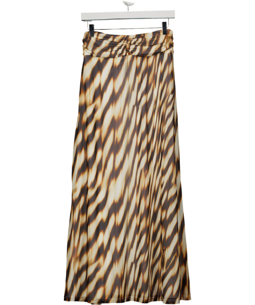 Runaway The Label Brown Farley Maxi Skirt - Arizona Choc UK S - Reliked