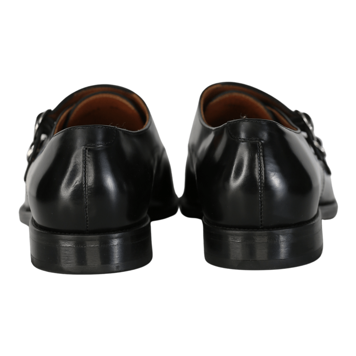 Russell & Bromley Black Croome Double Monk Shoe UK 10 EU 44 👞 - Reliked