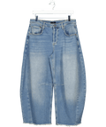 RUTI Blue Barrel Leg Jeans UK 10 - Reliked
