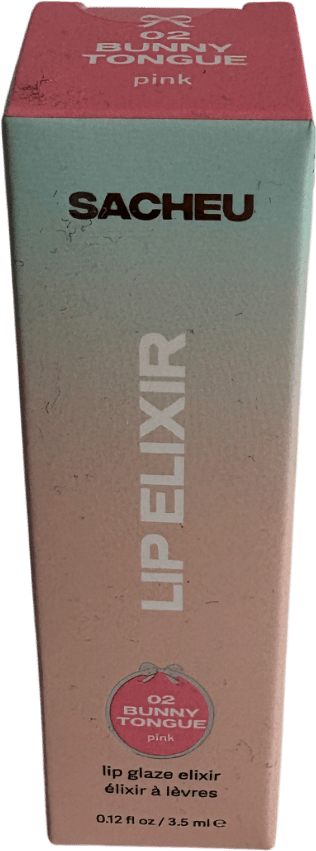 Sacheu Lip Glaze Elixir 02 Bunny Tongue 3.5ml - Reliked
