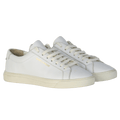 Saint Laurent White Andy Leather Trainer UK 2 EU 35 👠 - Reliked